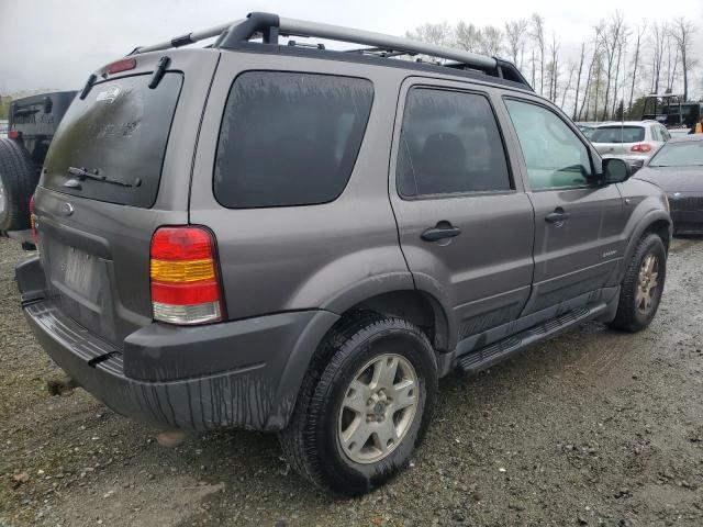 1FMCU04152KC39034 - 2002 FORD ESCAPE XLT GRAY photo 3