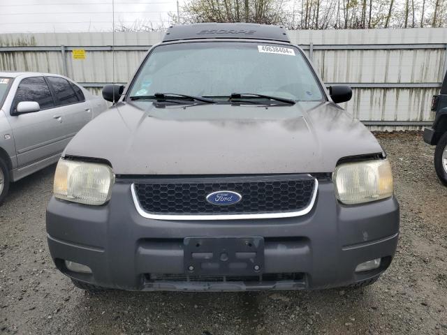 1FMCU04152KC39034 - 2002 FORD ESCAPE XLT GRAY photo 5