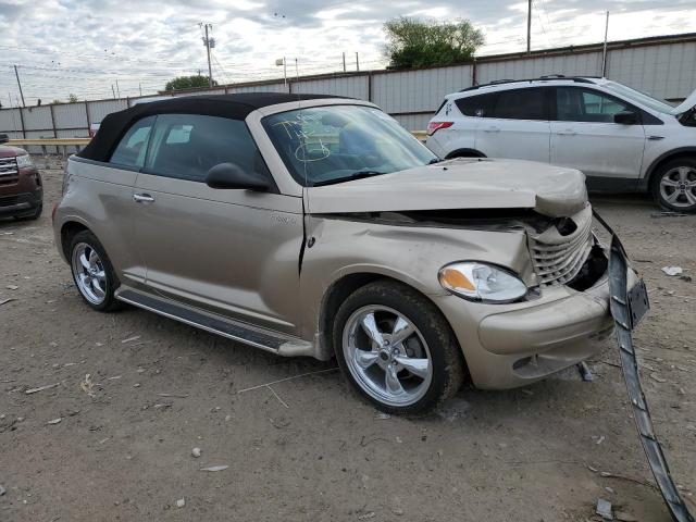 3C3EY45XX5T329914 - 2005 CHRYSLER PT CRUISER GOLD photo 4