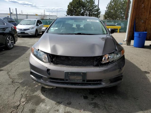 2HGFB2F9XCH537482 - 2012 HONDA CIVIC EXL BROWN photo 5