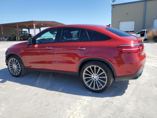 4JGED6EB6KA155426 - 2019 MERCEDES-BENZ GLE COUPE 43 AMG RED photo 2