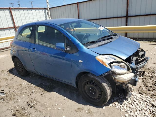 JTDJT903595253776 - 2009 TOYOTA YARIS BLUE photo 4