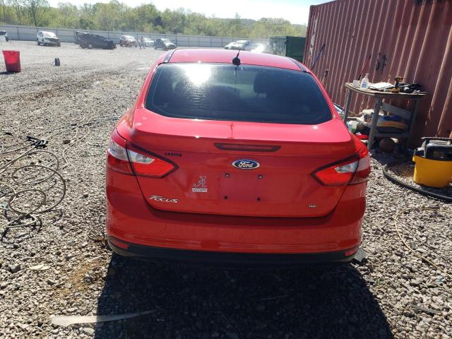 1FAHP3F2XCL332111 - 2012 FORD FOCUS SE RED photo 6