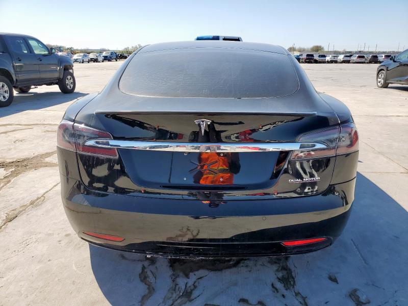 5YJSA1E46KF331936 - 2019 TESLA MODEL S Սև լուսանկար 6
