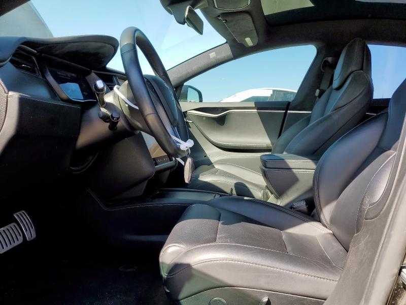 5YJSA1E46KF331936 - 2019 TESLA MODEL S Սև լուսանկար 7