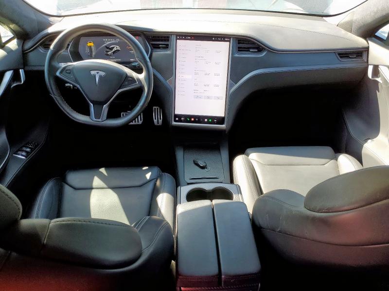 5YJSA1E46KF331936 - 2019 TESLA MODEL S Սև լուսանկար 8
