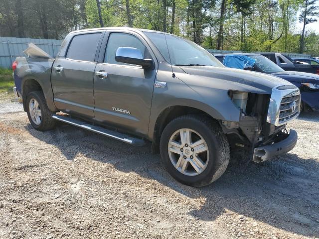 5TBEV58178S482887 - 2008 TOYOTA TUNDRA CREWMAX LIMITED BROWN photo 4