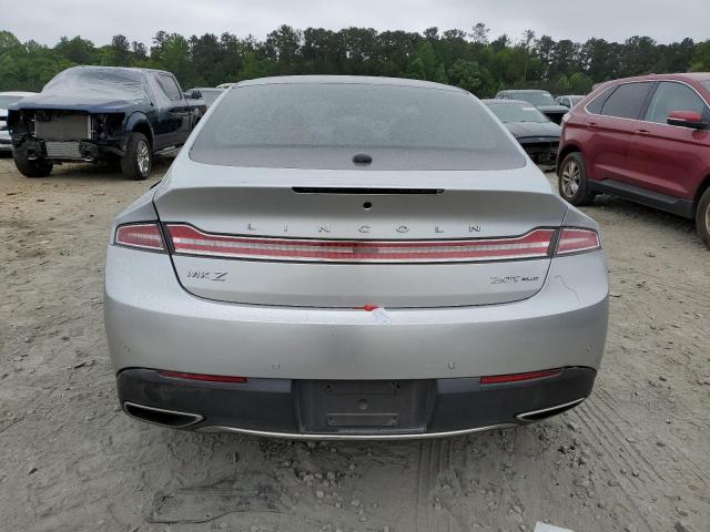 3LN6L5D97HR608032 - 2017 LINCOLN MKZ SELECT SILVER photo 6