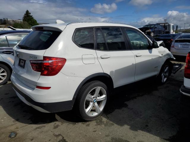 5UXWZ7C57H0V86321 - 2017 BMW X3 SDRIVE28I WHITE photo 3