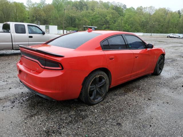2C3CDXCT1HH510692 - 2017 DODGE CHARGER R/T RED photo 3