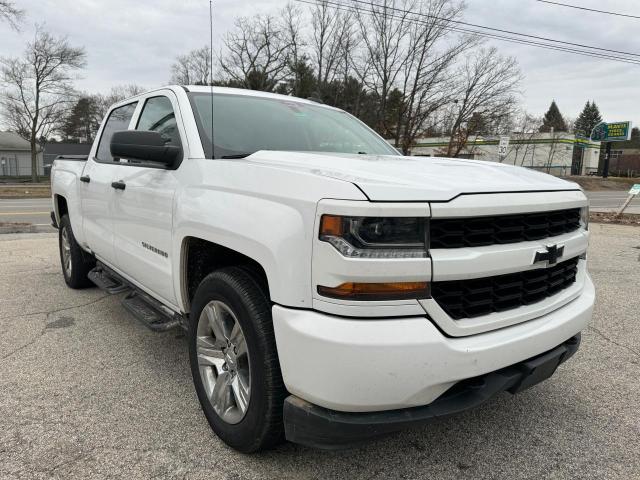 3GCUKPEC9JG457572 - 2018 CHEVROLET SILVERADO K1500 CUSTOM WHITE photo 1