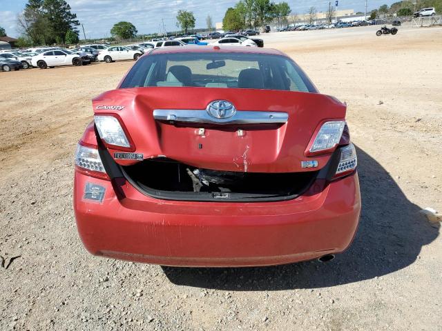 4T1BB3EK0BU131581 - 2011 TOYOTA CAMRY HYBRID RED photo 6