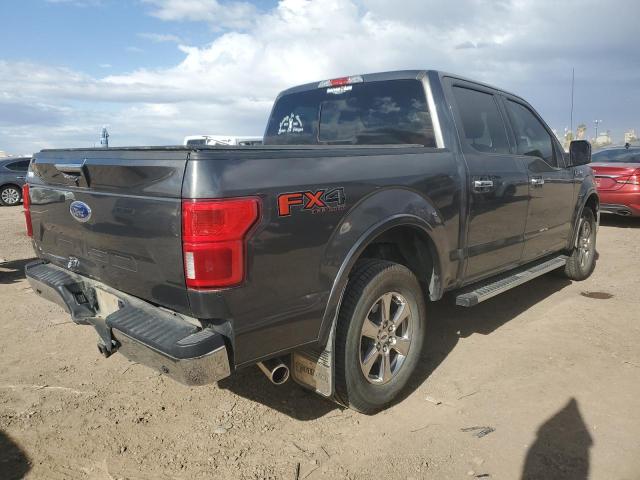 1FTEW1E55JKF78969 - 2018 FORD F150 SUPERCREW GRAY photo 3
