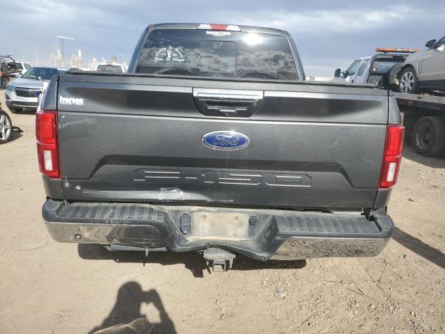 1FTEW1E55JKF78969 - 2018 FORD F150 SUPERCREW GRAY photo 6