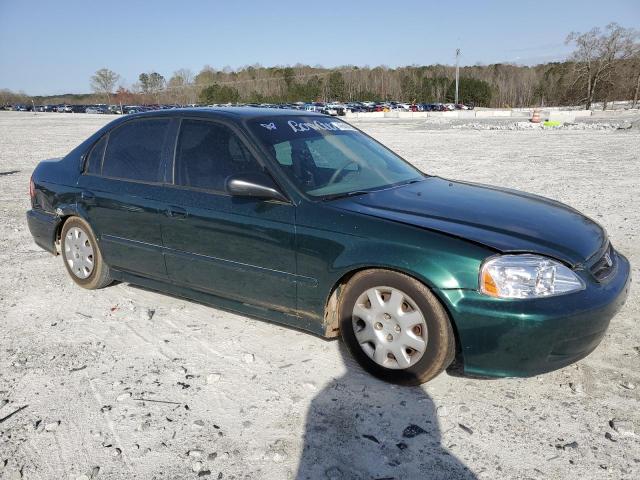 2HGEJ6617XH527272 - 1999 HONDA CIVIC BASE Yaşıl foto 4