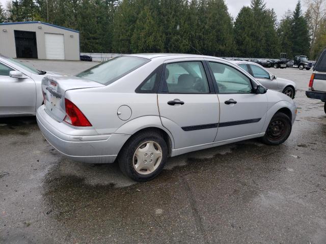 1FAFP33P02W361444 - 2002 FORD FOCUS LX SILVER photo 3