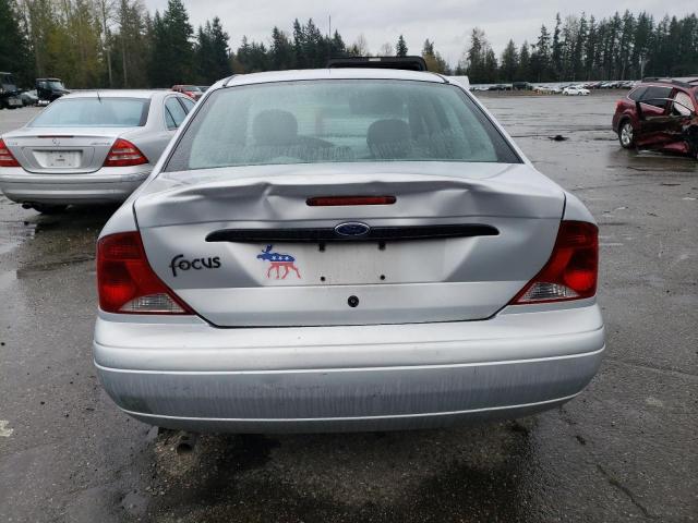 1FAFP33P02W361444 - 2002 FORD FOCUS LX SILVER photo 6