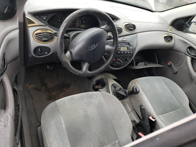 1FAFP33P02W361444 - 2002 FORD FOCUS LX SILVER photo 8