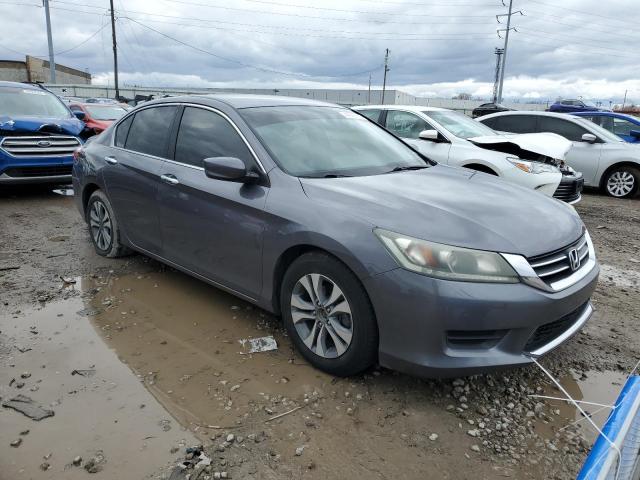 1HGCR2F35FA088001 - 2015 HONDA ACCORD LX GRAY photo 4