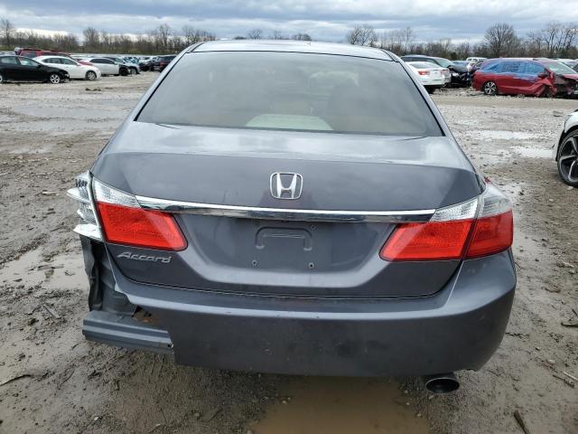 1HGCR2F35FA088001 - 2015 HONDA ACCORD LX GRAY photo 6