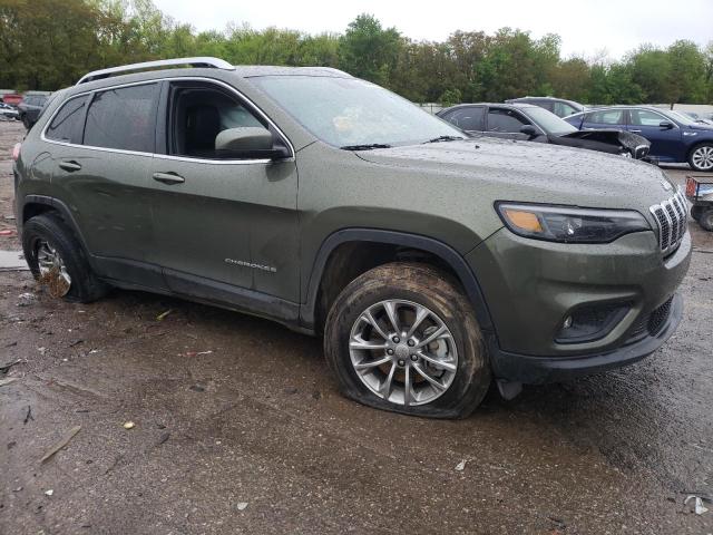 1C4PJMLX7KD224194 - 2019 JEEP CHEROKEE LATITUDE PLUS GREEN photo 4