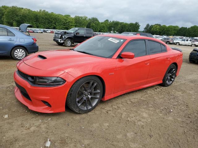 2C3CDXGJ2LH141326 - 2020 DODGE CHARGER SCAT PACK RED photo 1