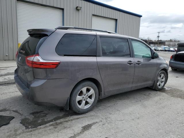 5TDKK3DC3GS742327 - 2016 TOYOTA SIENNA LE GRAY photo 3