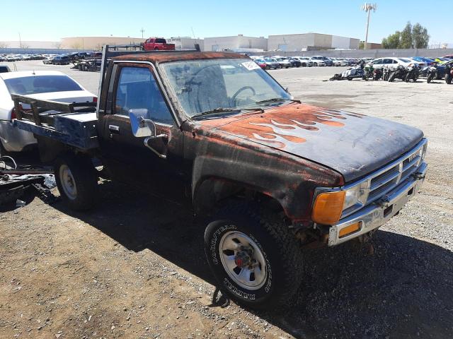 JT4RN63R0H5029616 - 1987 TOYOTA PICKUP RN63 STD BLACK photo 4