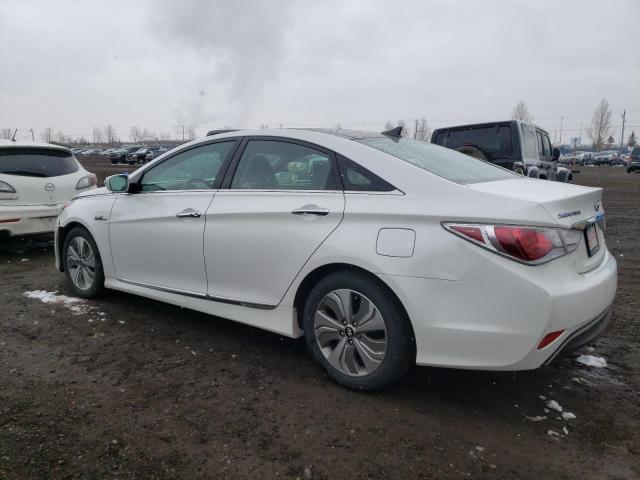 KMHEC4A46DA097321 - 2013 HYUNDAI SONATA HYBRID WHITE photo 2