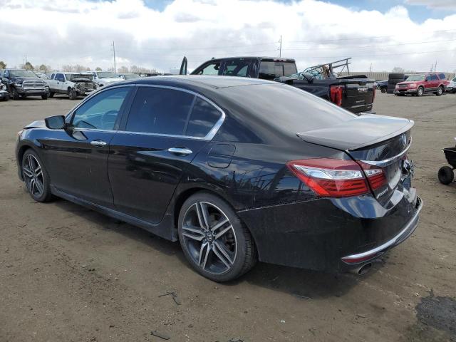 1HGCR2F51HA147940 - 2017 HONDA ACCORD SPORT أسود صورة 3