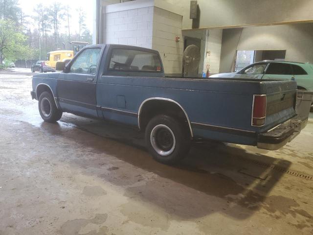 1GCCS14R5N8164035 - 1992 CHEVROLET S TRUCK S10 BLUE photo 2