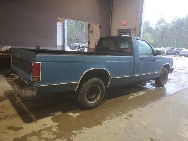 1GCCS14R5N8164035 - 1992 CHEVROLET S TRUCK S10 BLUE photo 3