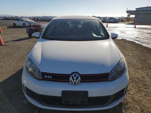 WVWHD7AJ7CW146503 - 2012 VOLKSWAGEN GTI WHITE photo 5