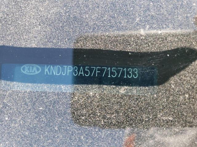 KNDJP3A57F7157133 - 2015 KIA SOUL + GRAY photo 12