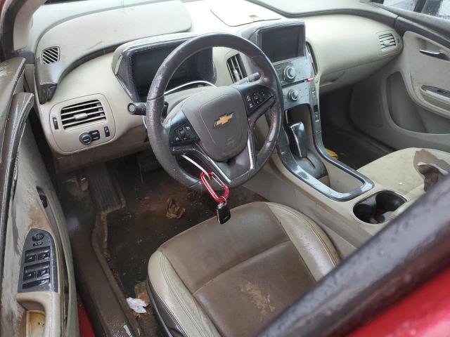 1G1RF6E44EU128819 - 2014 CHEVROLET VOLT RED photo 8