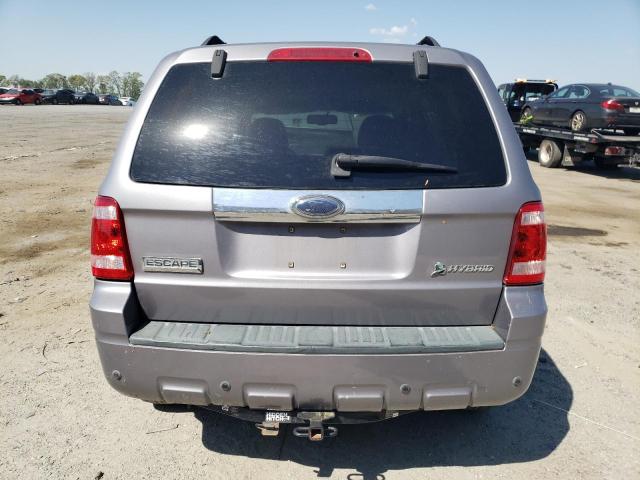 1FMCU49HX8KA33570 - 2008 FORD ESCAPE HEV GRAY photo 6