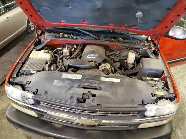 2GCEK19T211289987 - 2001 CHEVROLET SILVERADO K1500 RED photo 11