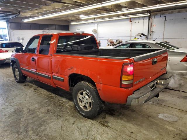 2GCEK19T211289987 - 2001 CHEVROLET SILVERADO K1500 RED photo 2