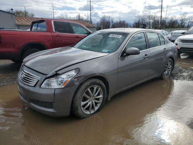 JNKBV61F18M262029 - 2008 INFINITI G35 GRAY photo 1