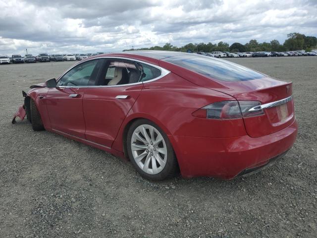 5YJSA1E23KF342763 - 2019 TESLA MODEL S 红色 照片 2