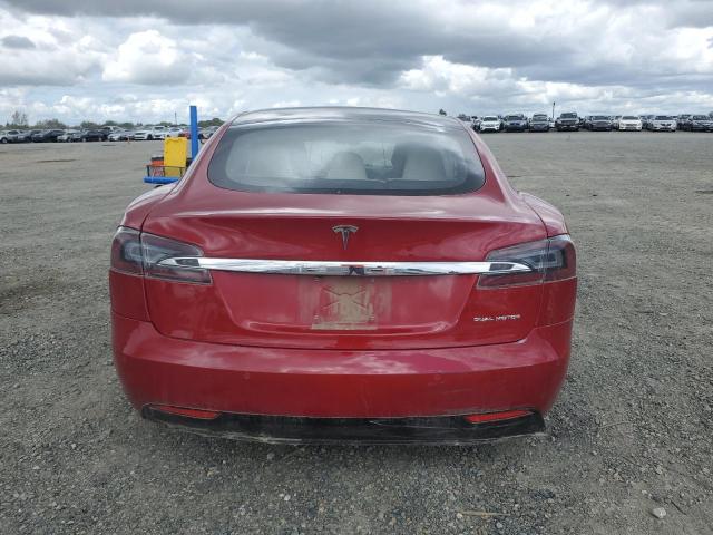 5YJSA1E23KF342763 - 2019 TESLA MODEL S 红色 照片 6