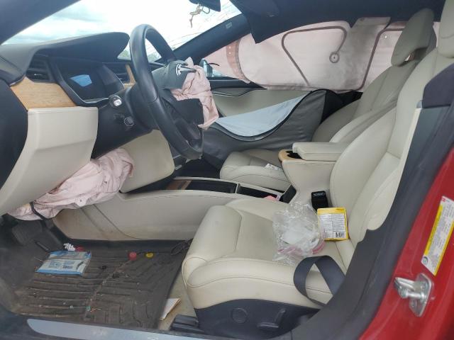 5YJSA1E23KF342763 - 2019 TESLA MODEL S 红色 照片 7