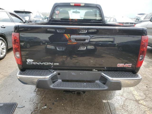 1GTCS149878101255 - 2007 GMC CANYON BLACK photo 6