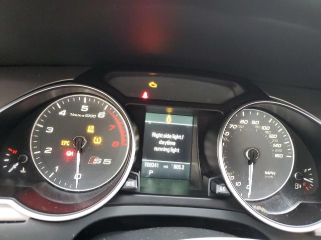 WAUVGAFR8DA022175 - 2013 AUDI S5 PRESTIGE 白色 照片 9