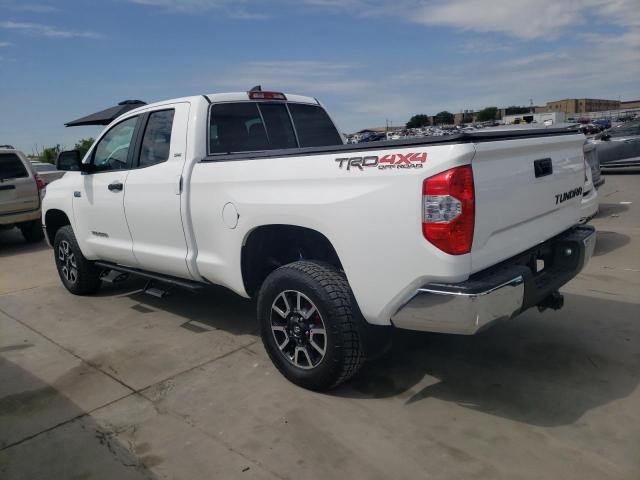 5TFUY5F19MX972507 - 2021 TOYOTA TUNDRA DOUBLE CAB SR/SR5 WHITE photo 2