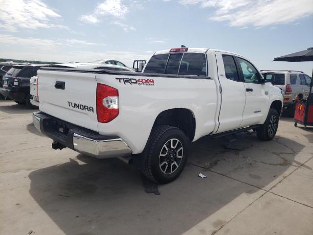 5TFUY5F19MX972507 - 2021 TOYOTA TUNDRA DOUBLE CAB SR/SR5 WHITE photo 3