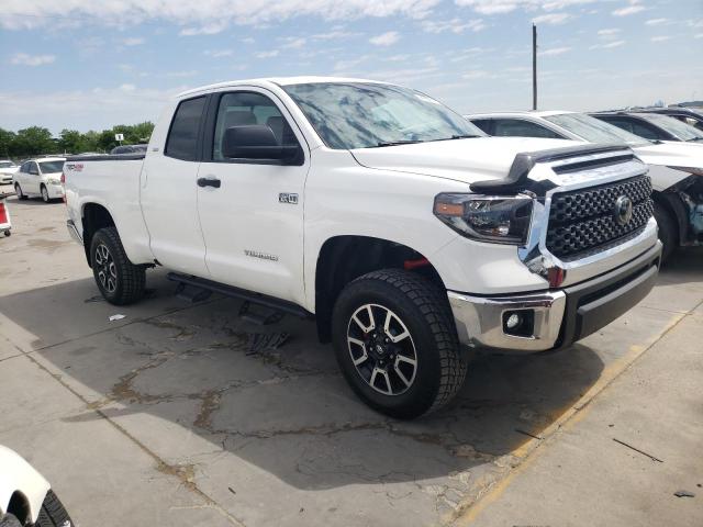 5TFUY5F19MX972507 - 2021 TOYOTA TUNDRA DOUBLE CAB SR/SR5 WHITE photo 4