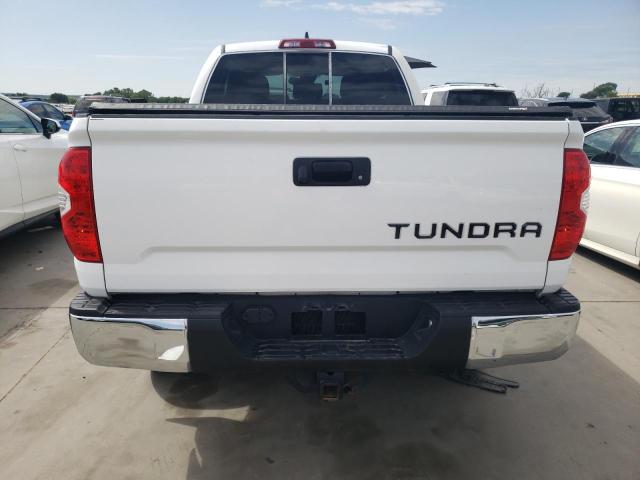 5TFUY5F19MX972507 - 2021 TOYOTA TUNDRA DOUBLE CAB SR/SR5 WHITE photo 6