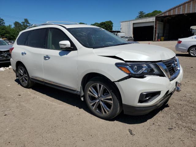 5N1DR2MN6KC639568 - 2019 NISSAN PATHFINDER S WHITE photo 4