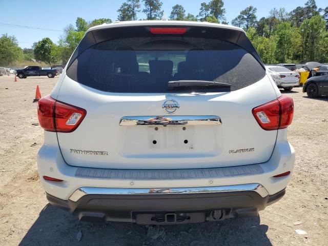 5N1DR2MN6KC639568 - 2019 NISSAN PATHFINDER S WHITE photo 6